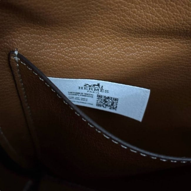 Dark Tan Silver Hac A Dos Bag, Lock & Key | VIP/GWP