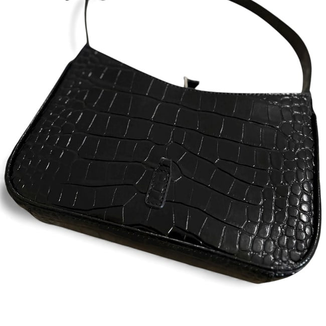 Black Silver LE 5A7 Hobo Bag w/ Gift Bag | VIP/GWP