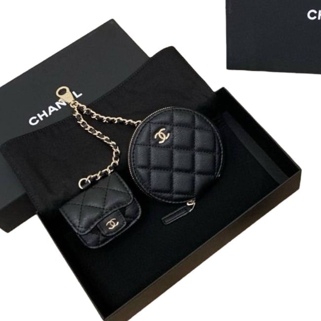 Bag Charm Round Pouch, AirPods Holder | VIP/GWP