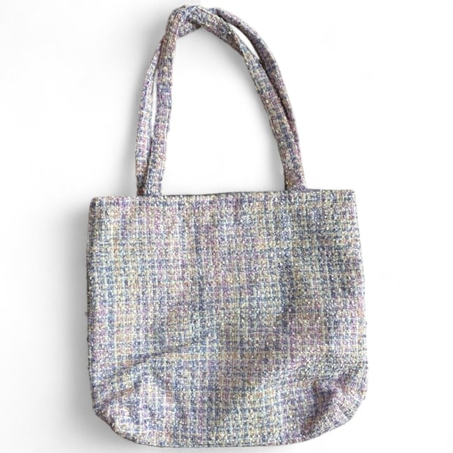 Purple Multi Blue CC Double Handle Tote | VIP/GWP