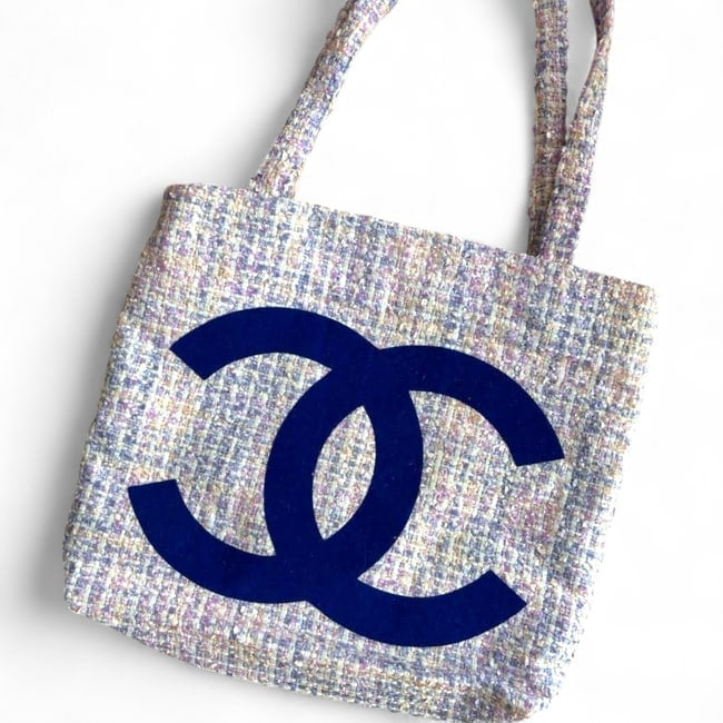 Purple Multi Blue CC Double Handle Tote | VIP/GWP
