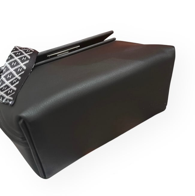 Black Silver 2Way Carry Mini Bag w/ Box | VIP/GWP