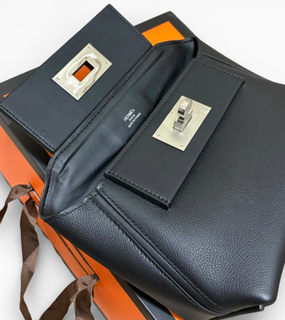 Black Silver 2Way Carry Mini Bag w/ Box | VIP/GWP