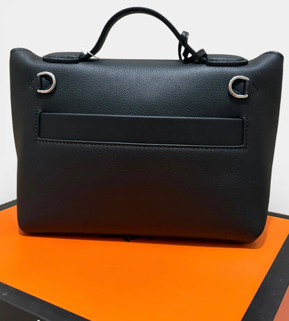Black Silver 2Way Carry Mini Bag w/ Box | VIP/GWP