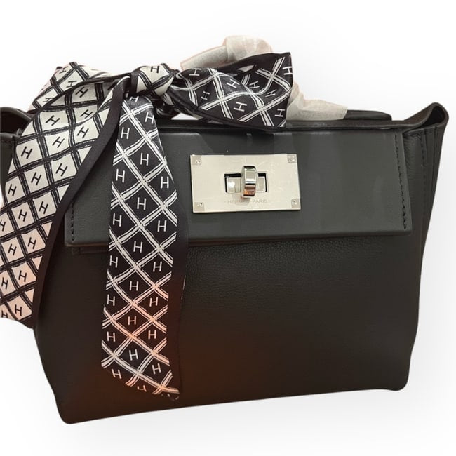 Black Silver 2Way Carry Mini Bag w/ Box | VIP/GWP