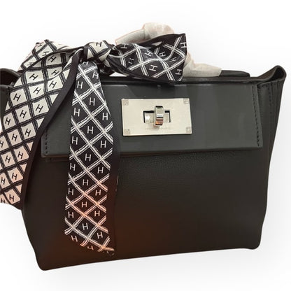 Black Silver 2Way Carry Mini Bag w/ Box | VIP/GWP