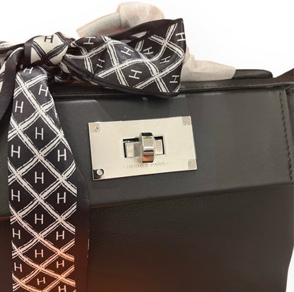 Black Silver 2Way Carry Mini Bag w/ Box | VIP/GWP