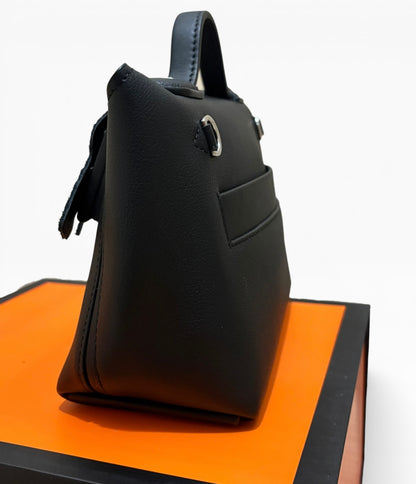 Black Silver 2Way Carry Mini Bag w/ Box | VIP/GWP