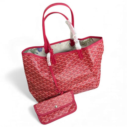 Red St. Louis Sig Print Tote w/ Gift Bag | VIP/GWP
