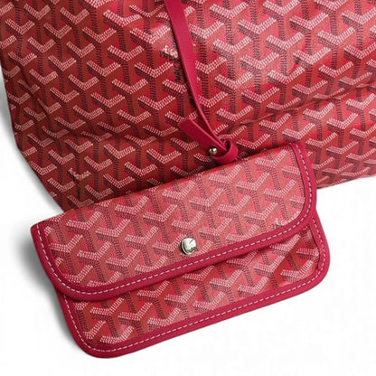 Red St. Louis Sig Print Tote w/ Gift Bag | VIP/GWP