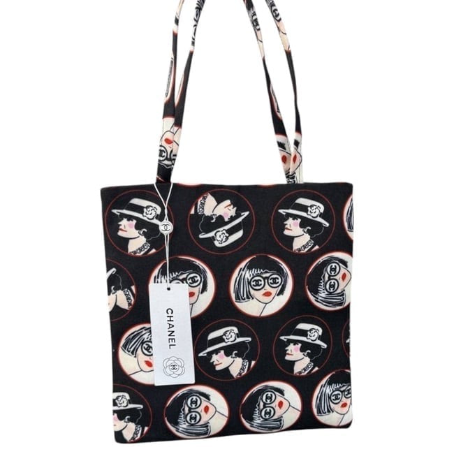 Black CoCo Design Double Handle U.L Tote | VIP/GWP