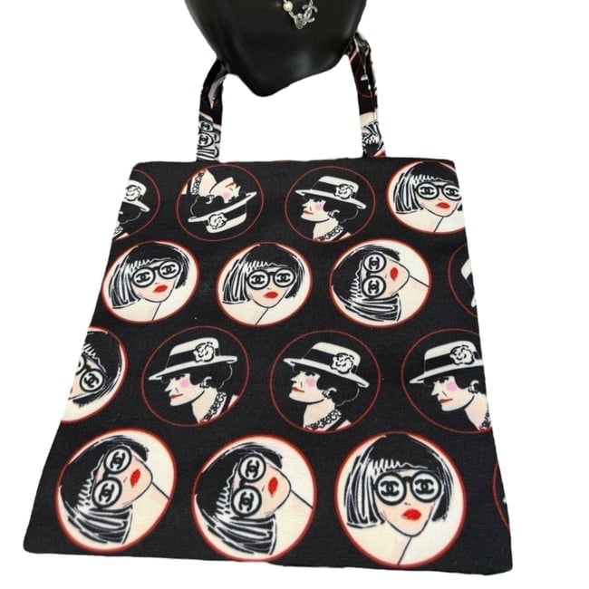 Black CoCo Design Double Handle U.L Tote | VIP/GWP