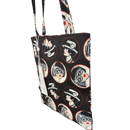 Black CoCo Design Double Handle U.L Tote | VIP/GWP