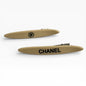 2Pc Cream Long Skinny Hair Clips | Beaute