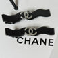 2Pc Black Rhinestone CC Long Zig Zag Hair Clips | Beaute