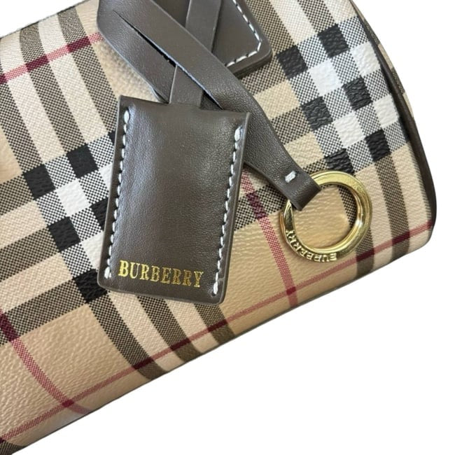 Vintage Check Boston Bag w/ Box | VIP/GWP
