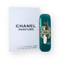 Turquoise Rhinestone CC Rounded Rectangle Hair Clips | Beaute