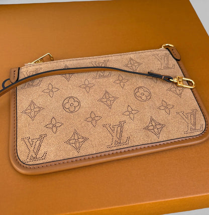 Suede Fur Carryall Bag, Strap, w/ Box | VIP/GWP