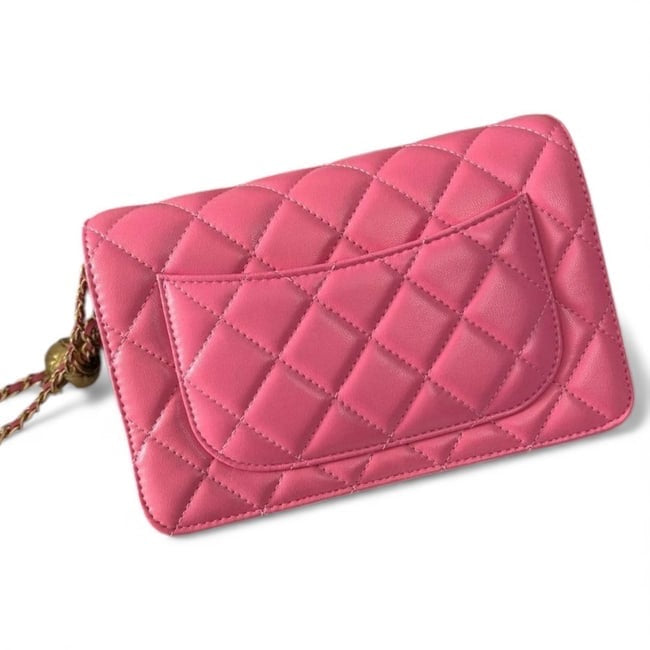 Pink Gold WOC With Ball Accents & Box | VIP/GWP