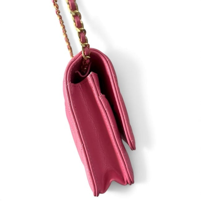 Pink Gold WOC With Ball Accents & Box | VIP/GWP