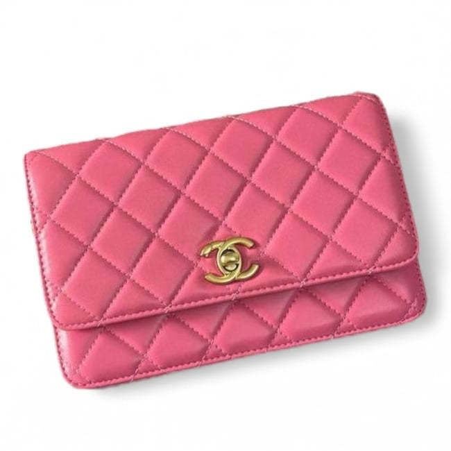Pink Gold WOC With Ball Accents & Box | VIP/GWP
