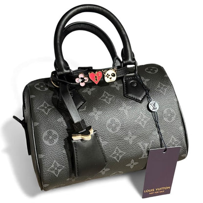 Black Monogram Speedy 2Way Carry Bag w/ Box | VIP/GWP