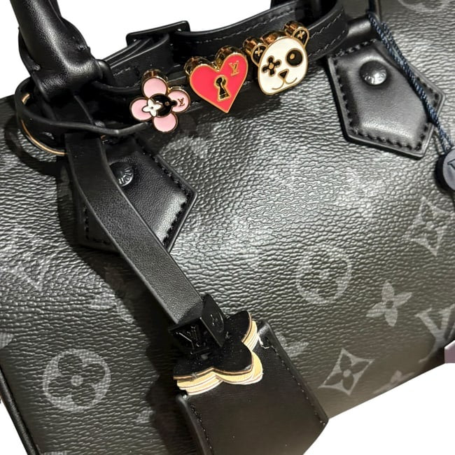 Black Monogram Speedy 2Way Carry Bag w/ Box | VIP/GWP