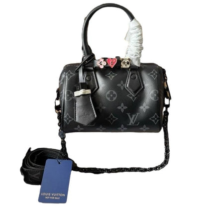 Black Monogram Speedy 2Way Carry Bag w/ Box | VIP/GWP