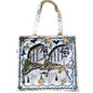 Cream Multi Signature Horse Print U.L Tote | VIP/GWP