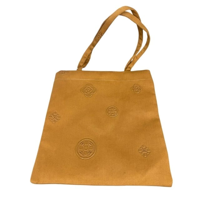 Brown Camelia Logo Decorated U.L Tote | VIP/GWP