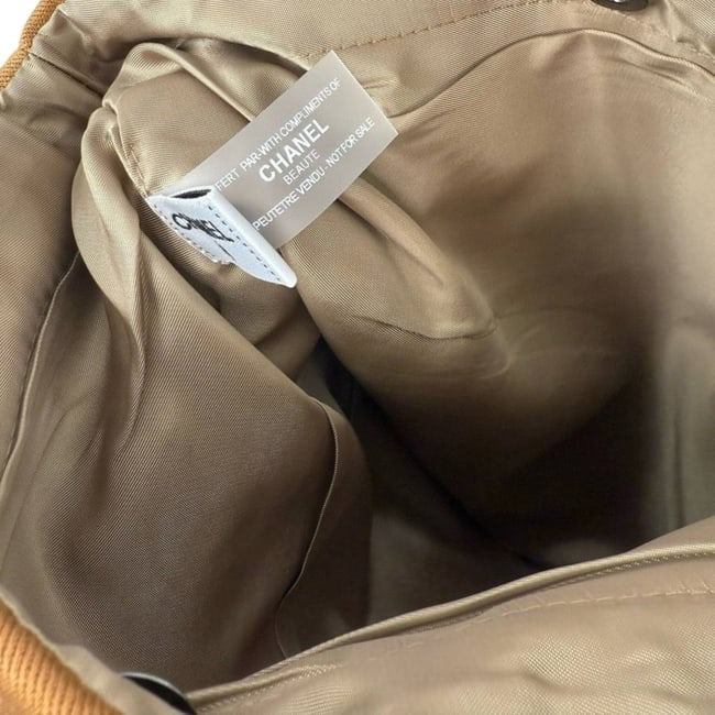 Brown Camelia Logo Decorated U.L Tote | VIP/GWP