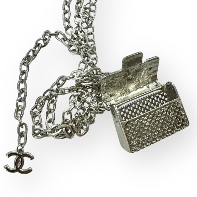 Silver Chain With Bag Charm Belt | VIP/GWP
