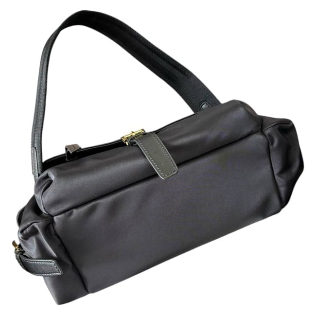 Black Gold Dual Zip Messenger Bag | VIP/GWP