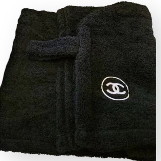 Black Hair Drying Wrap Around Towel & Box | VIP/GWP