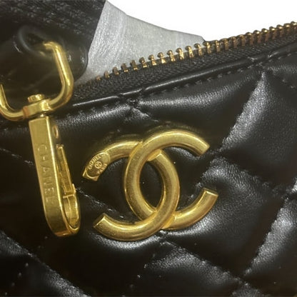 Black & Gold Quilted Belt BumBag w/ Box | VIP/GWP