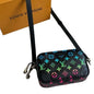 Black Multicolor Monogram Camera Bag w/ Box | VIP/GWP