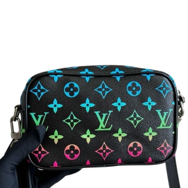 Black Multicolor Monogram Camera Bag w/ Box | VIP/GWP
