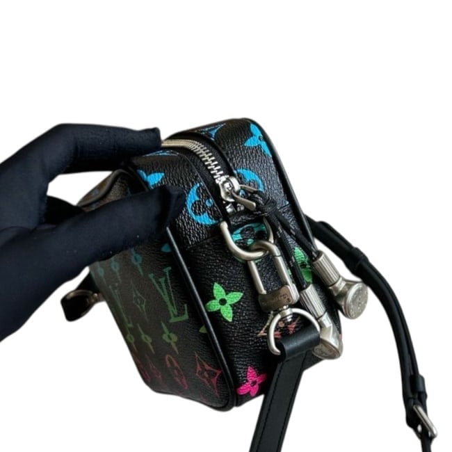 Black Multicolor Monogram Camera Bag w/ Box | VIP/GWP