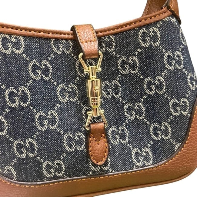 Denim Brown Jackie 1961 GG Supreme Bag | VIP/GWP