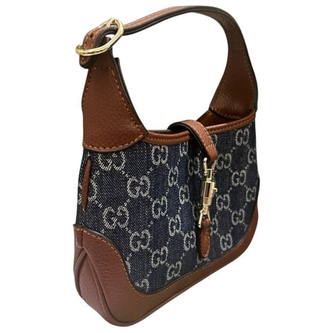 Denim Brown Jackie 1961 GG Supreme Bag | VIP/GWP