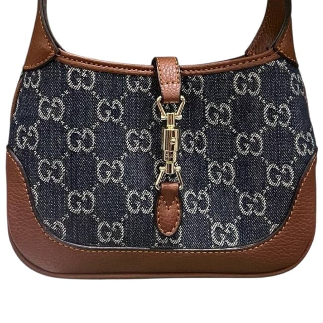 Denim Brown Jackie 1961 GG Supreme Bag | VIP/GWP