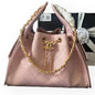 Large Pink Gold Top Handle Hobo Bag | VIP/GWP