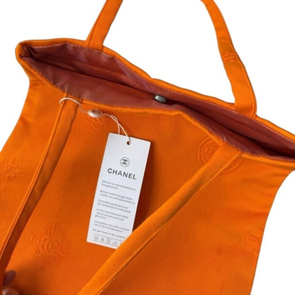 Orange Camelia Logo Decorated U.L Tote | VIP/GWP