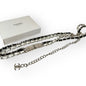 Silver Black & White Intertwined Chain Belt | VIP/GWP