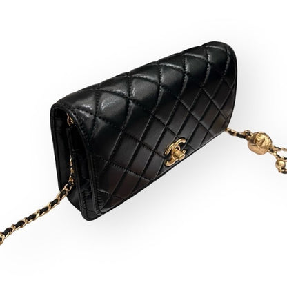 Black Gold WOC With Ball Accents Bag & Box | VIP/GWP