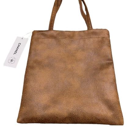 Brown Black Sequin CC Logo Tote | VIP/GWP