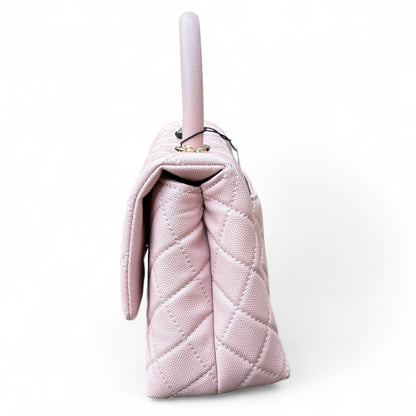 Pink Quilted CoCo Top Handle Bag w/ Box | VIP/GWP