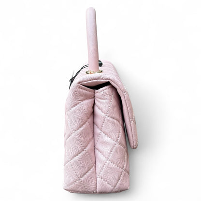 Pink Quilted CoCo Top Handle Bag w/ Box | VIP/GWP