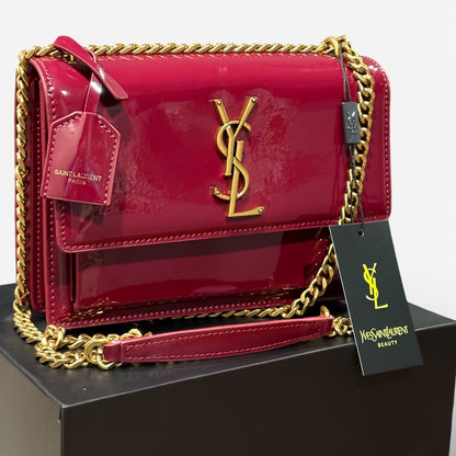 Red Gold Sunset Front Logo Bag & Box | VIP/GWP