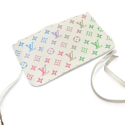 White Gradient Neverfull MM Tote & Removable Pouch | VIP/GWP